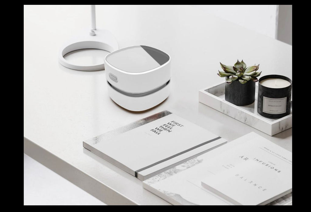 Mini Portable Rechargeable Desk Vacuum Cleaner for Keyboard and Desktop